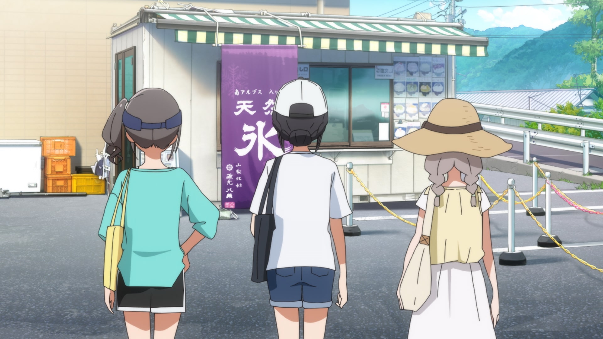 蔵元八義直営　天然氷のかき氷　道の駅はくしゅうエブリ前店